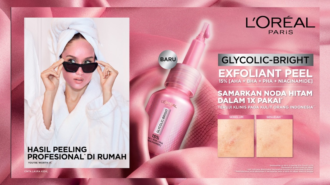 SD: L'Oreal Paris Glycolic-Bright Exfoliant Peel